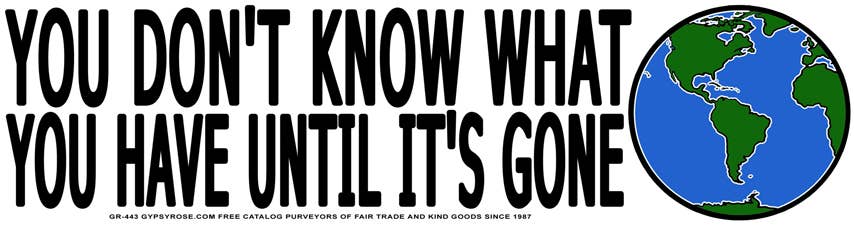 Gypsy Rose - Vendita all'ingrosso Adesivo - Tu non sai quello che hai... Adesivo per paraurti0