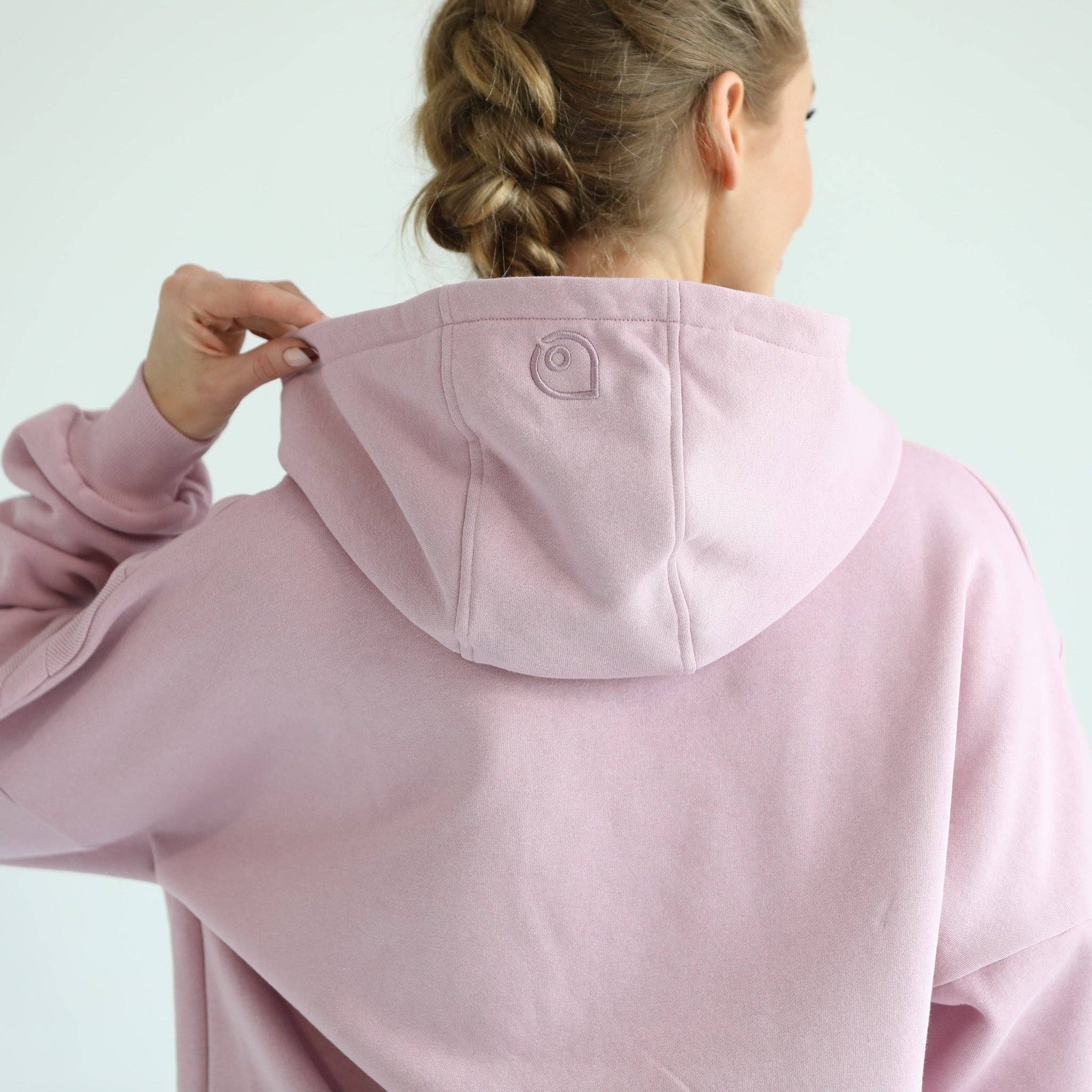Lavender Smoke Isabella Ultra Soft Oversized Nursing & Pregnancy Hoodie (Lavender Smoke) for wholesale on Faire3