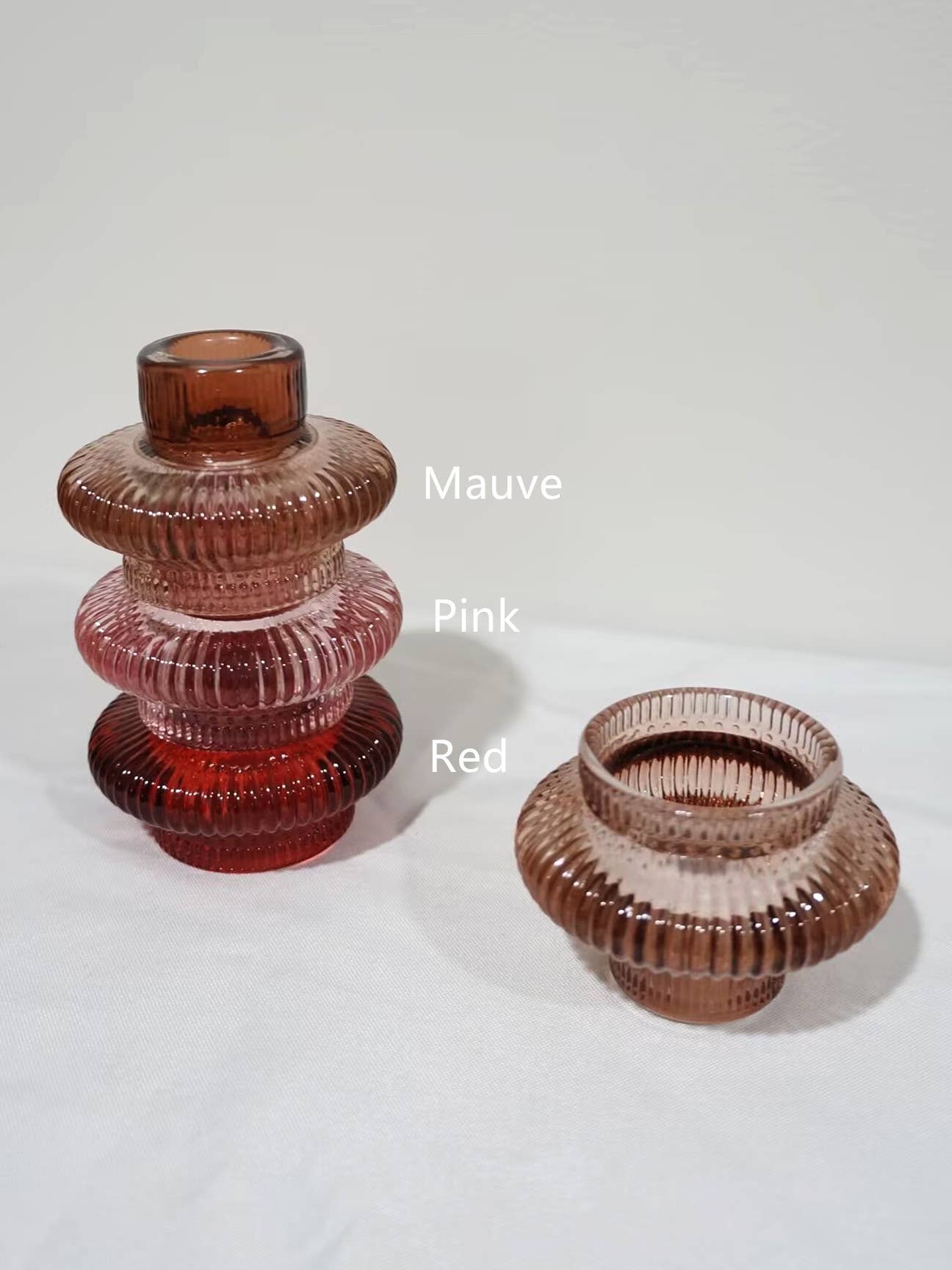 Sweet Home Deco - Vente Bougeoirs - Porte-bougies empilables pour bougies effilées et chauffe-plat18