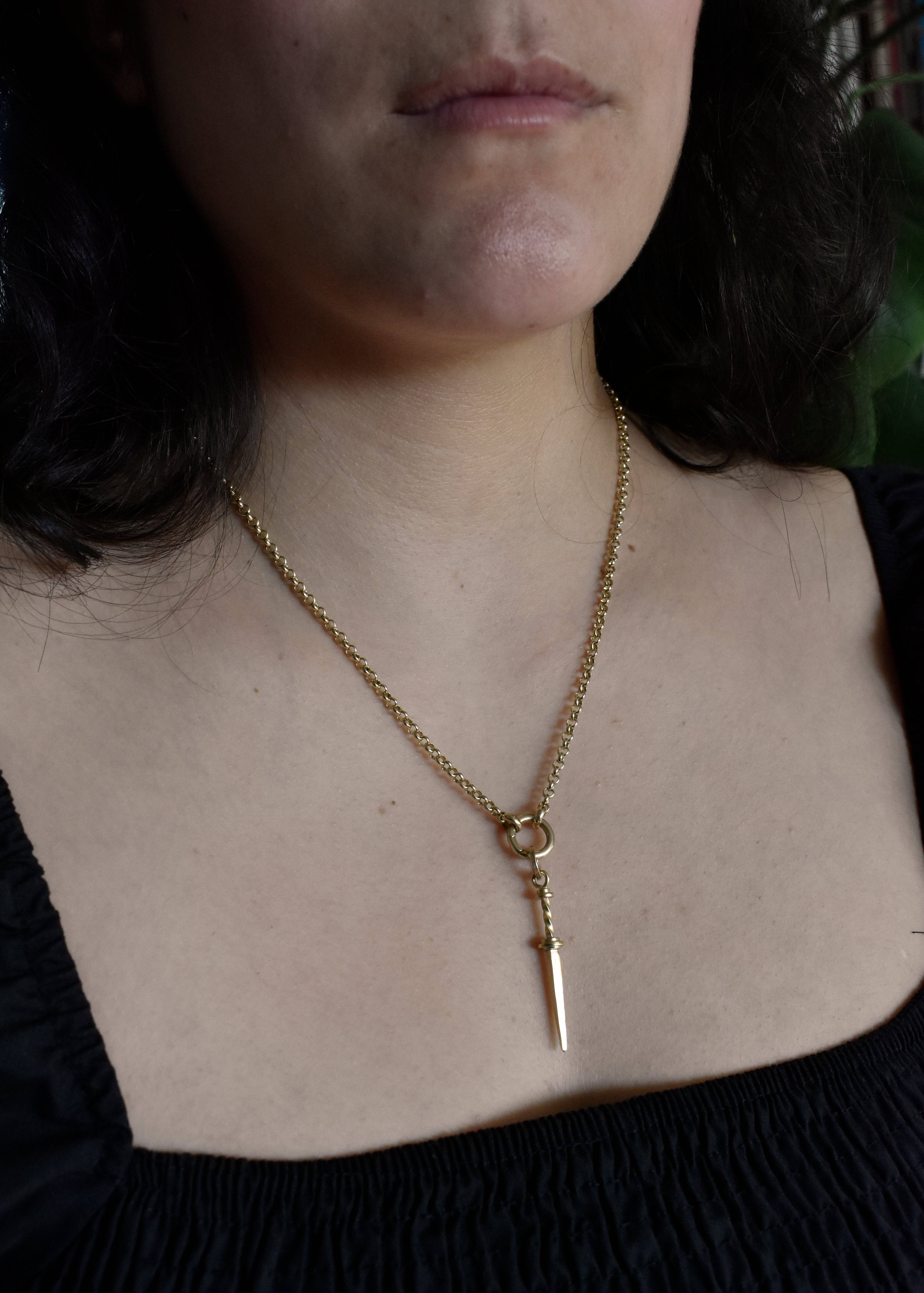 Morgaine Faye - Wholesale Link & Chain Necklace - Tether Chain23