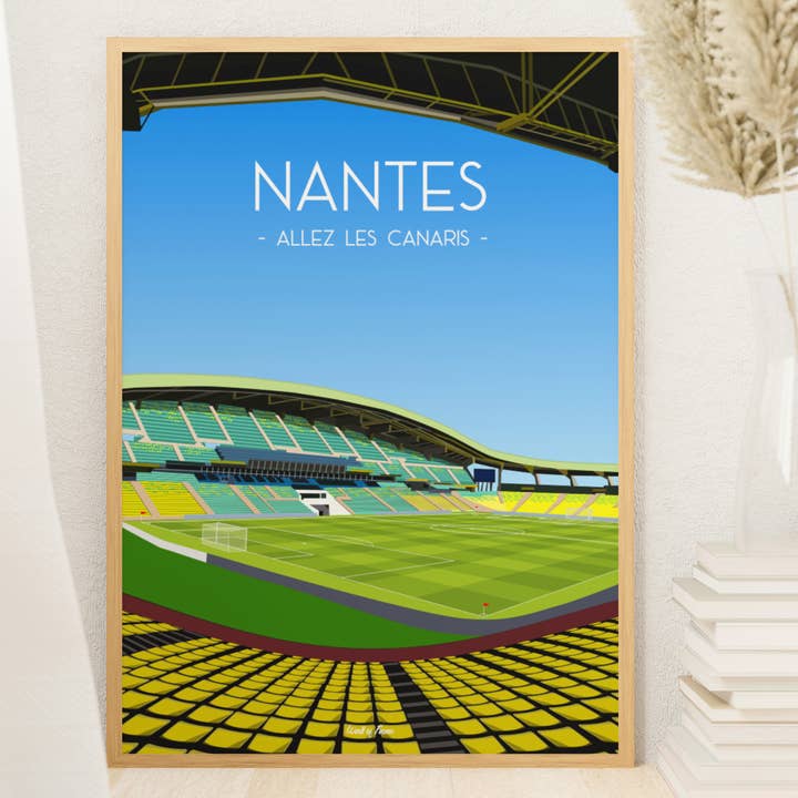 Nantes - Stadion La Beaujoire für den Großhandel von WALL OF FAME