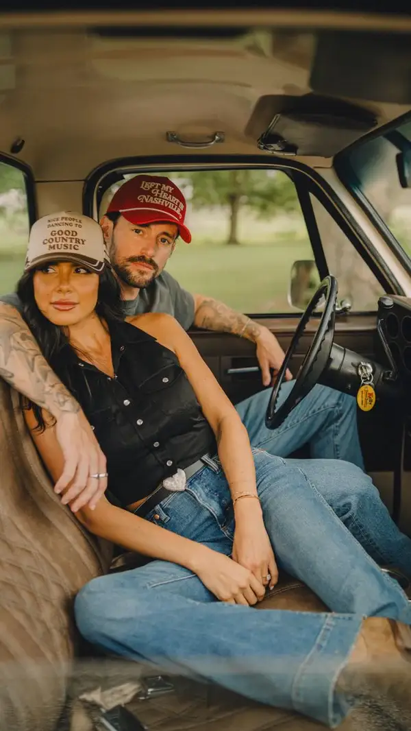 Rustler Hat Co. - Wholesale Trucker Hat - Women's - Left My Heart In Nashville Hat2