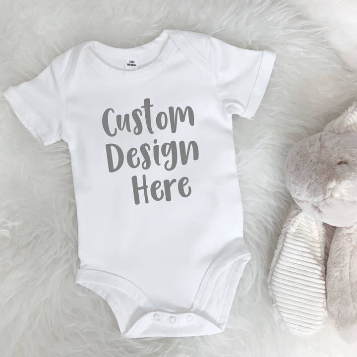 Lovetree Design – wholesale Bodysuit (non-footed) – Baby – Custom Text Babygrow7