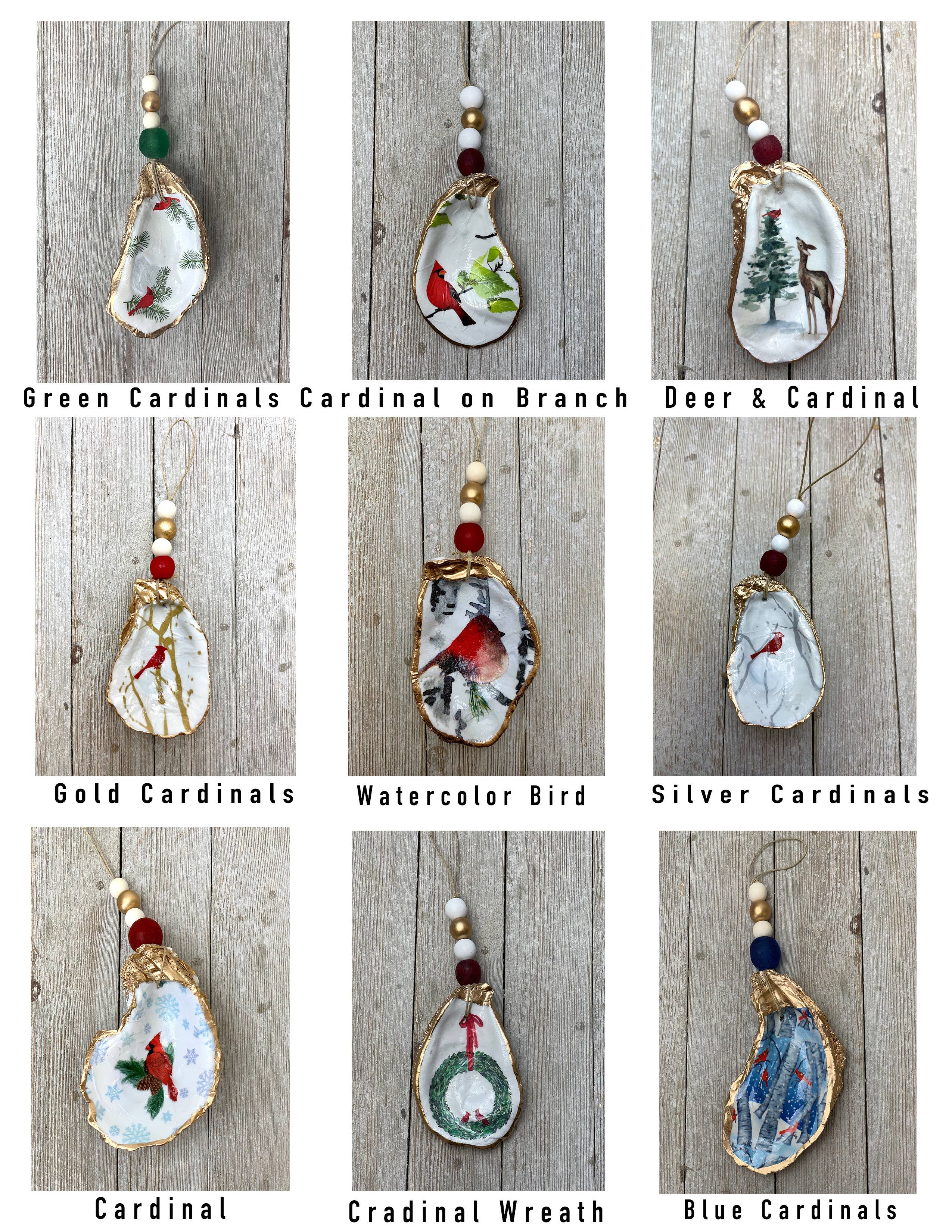 Ten Twenty Six Designs - Vendita all'ingrosso Decorazione - Ornamenti per ostriche - Disegni natalizi decoup6