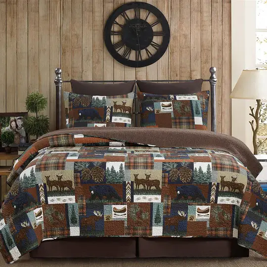 C&F Home - Wholesale Bedding Set - Rutherford Breeze Cabin Quilt Set1