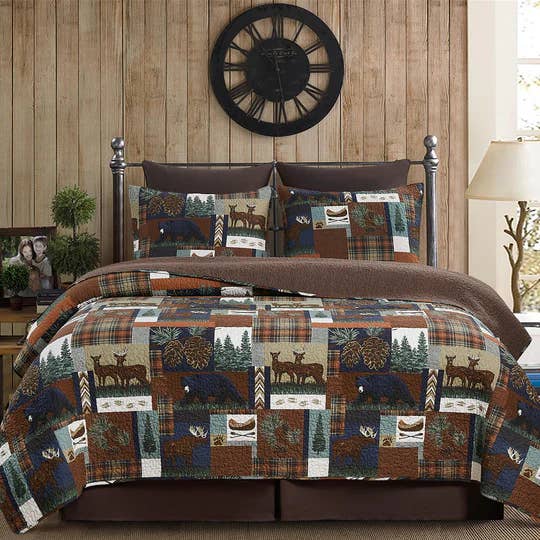 C&F Home - Wholesale Bedding Set - Rutherford Breeze Cabin Quilt Set1