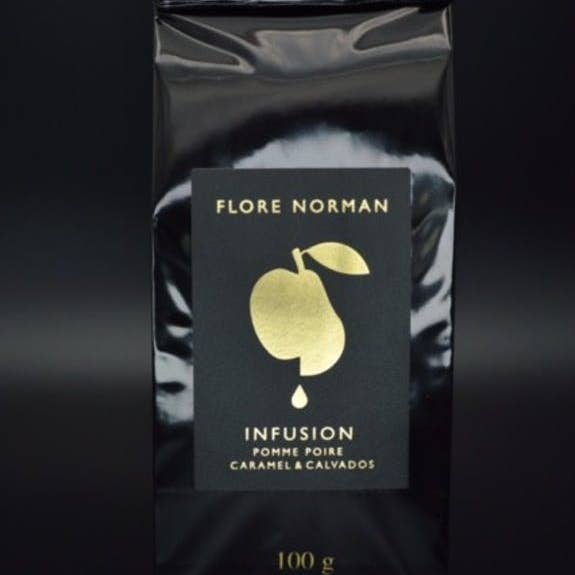 FLORE NORMAN - Wholesale Health/Detox Tea - Apple, Pear, Caramel & Calvados Infusion - 100g Sachet