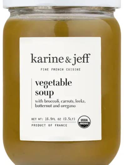 Karine et Jeff · Garden vegetable soup organic for wholesale by French Feast