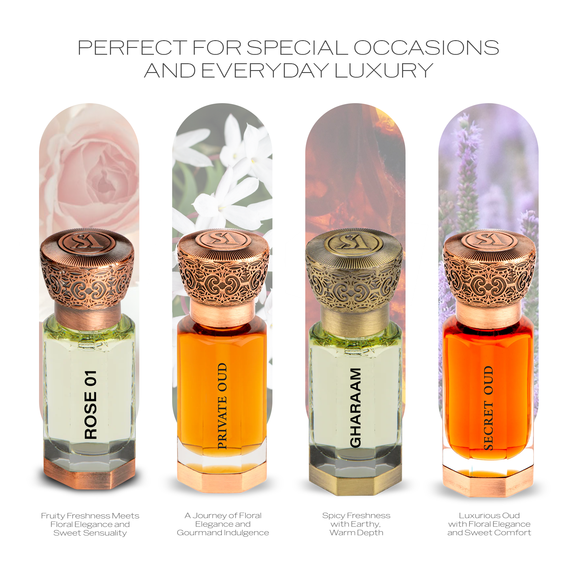 SWISS ARABIAN - Wholesale Fragrance Oil - Swiss Arabian SHAGHAF OUD TONKA Perfume Oil for Women 12ml3