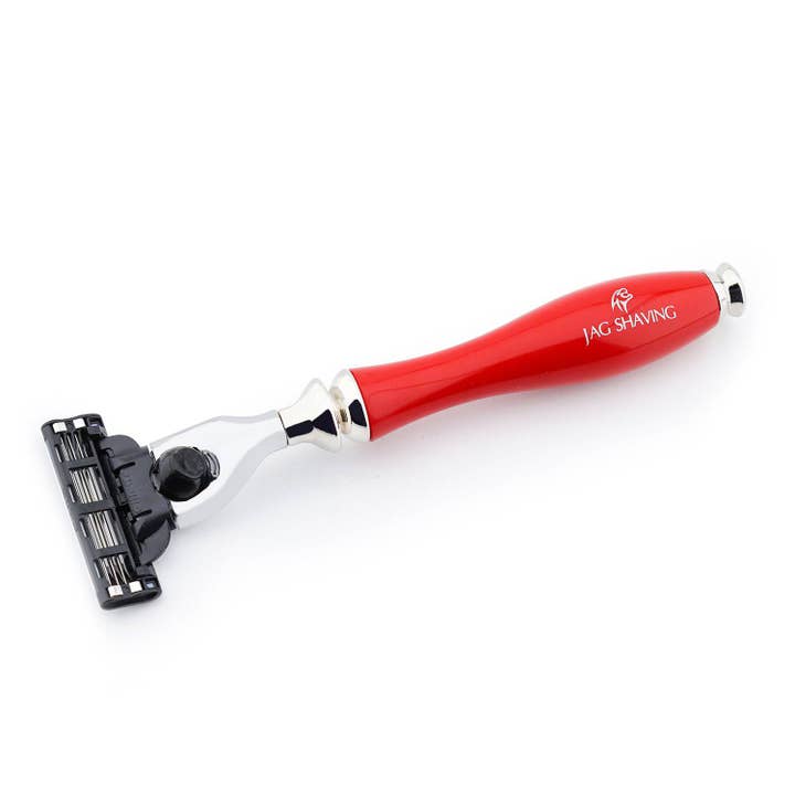 Jag Shaving - Wholesale Razor - Mach 3 Compatible Shaving Razor with Resin Handle