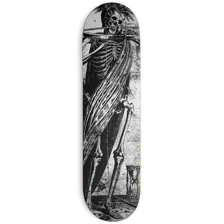 Bella"Mortuis” Skateboard Deck Wall Art for wholesale by Bella ciao®