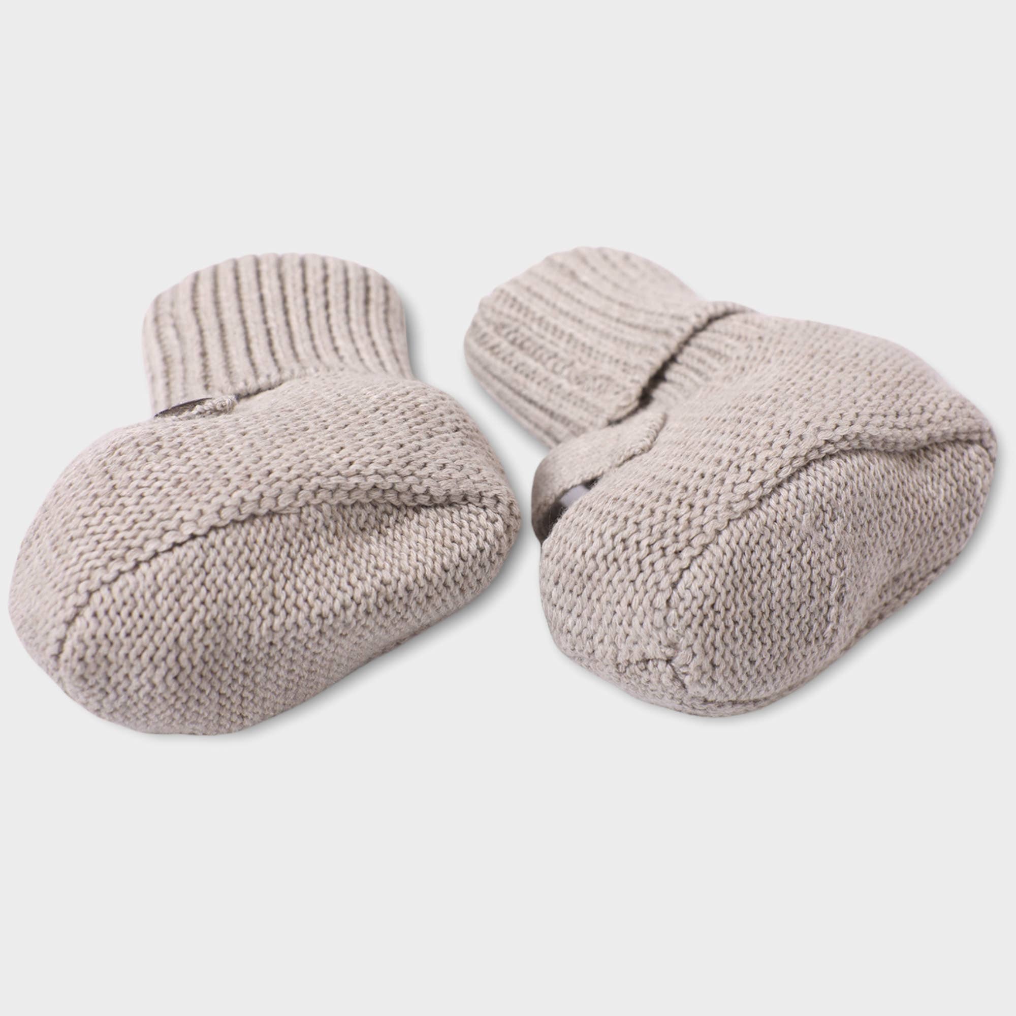 Viverano Organics - Wholesale Booties - Baby - Milan Earthy Baby Booties Shoes Sweater Knit -Organic Cotton5