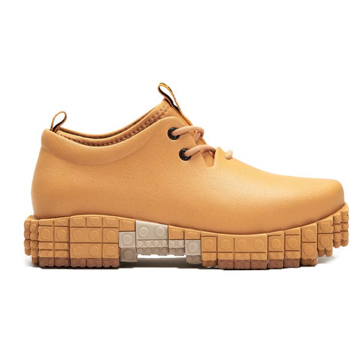 Ccilu Men's Chunky Boots Low-Top Yellow for wholesale by Ccilu
