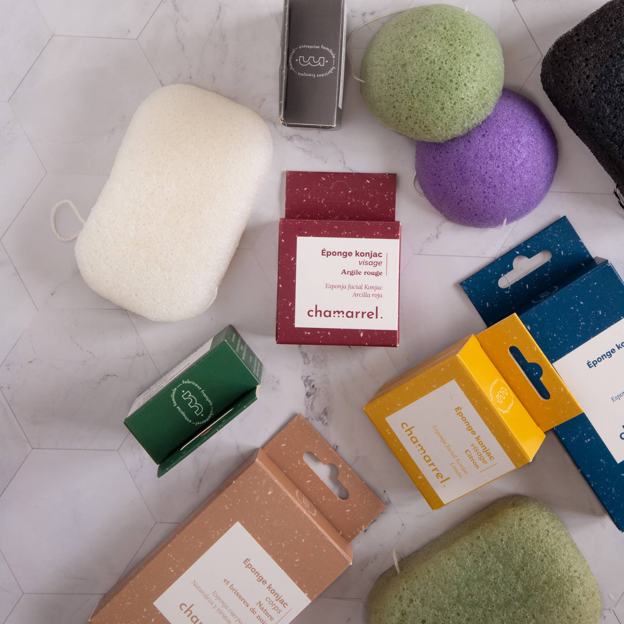 CHAMARREL - Wholesale Bath Pouf/Sponge - Konjac Sponge XL Body | Boxes5