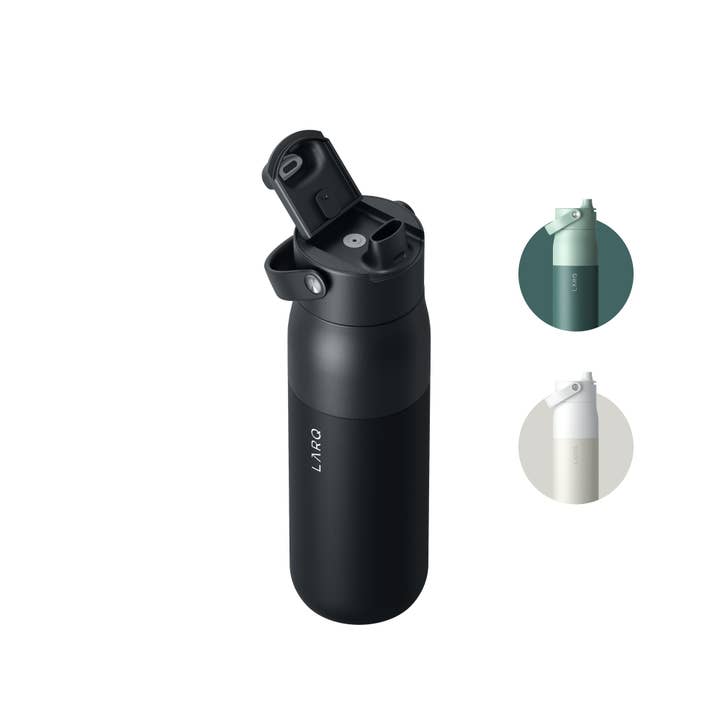 LARQ - Wholesale Water Bottle - LARQ Bottle Swig Top 34oz - Insulated Water Bottle - Obsidian Black