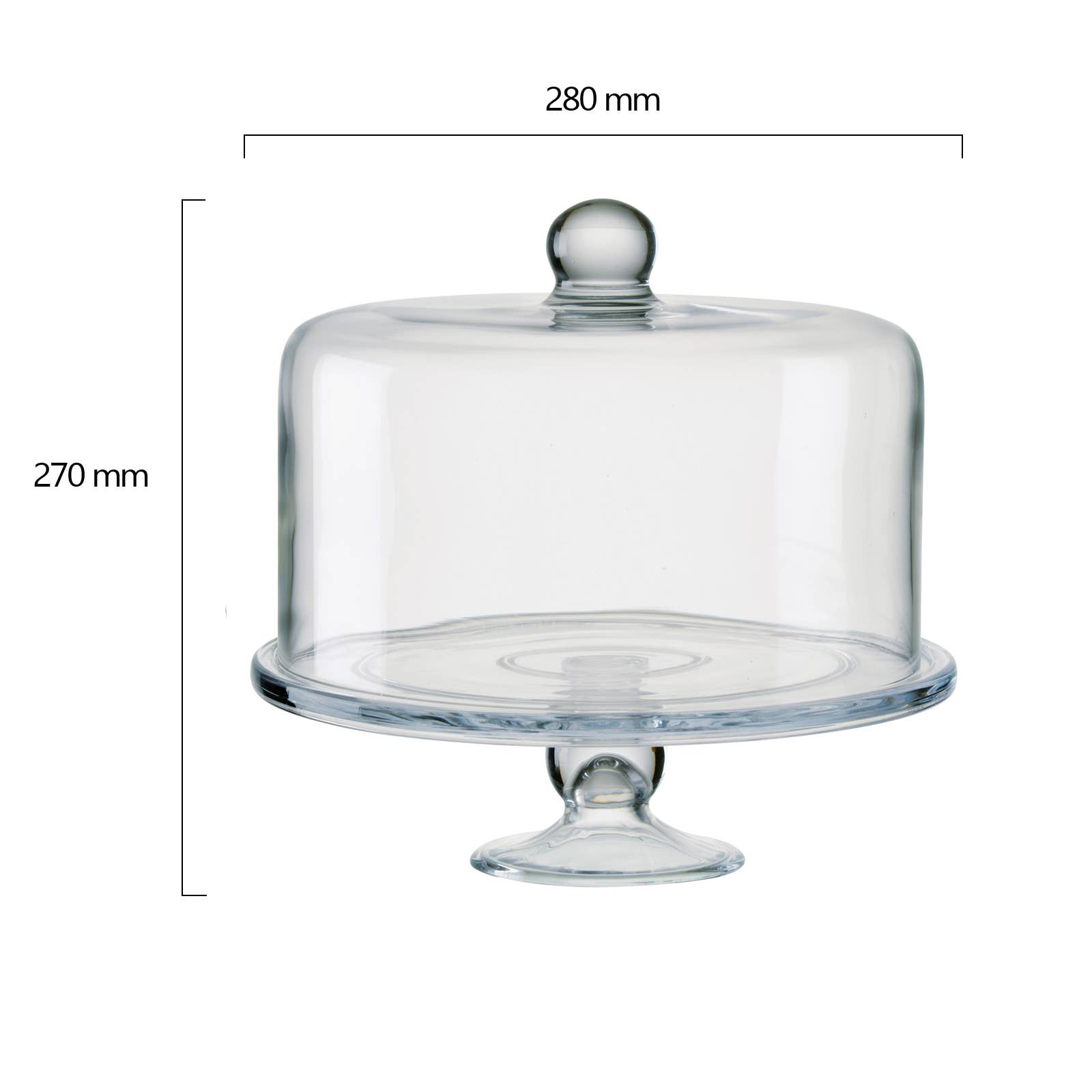 The DRH Collection BV – Suporte de bolo por atacado – Suporte para Bolo Simplicidade com Tampa Reta3