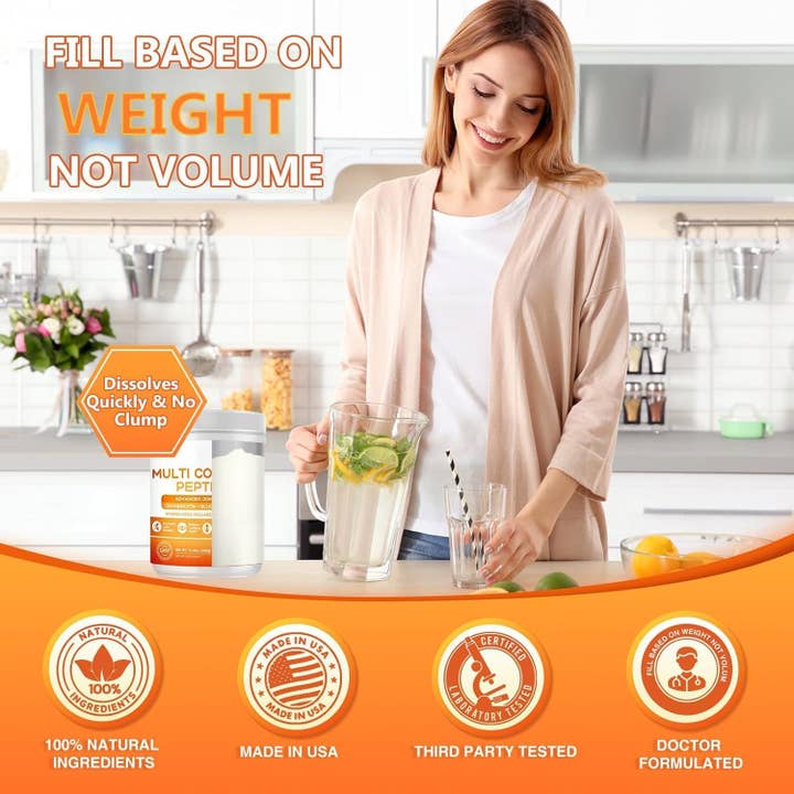 Nature Target - Wholesale Protein/Superfood Powder - NATURE TARGET Multi-Collagen-Peptides-Powder for Joint Support