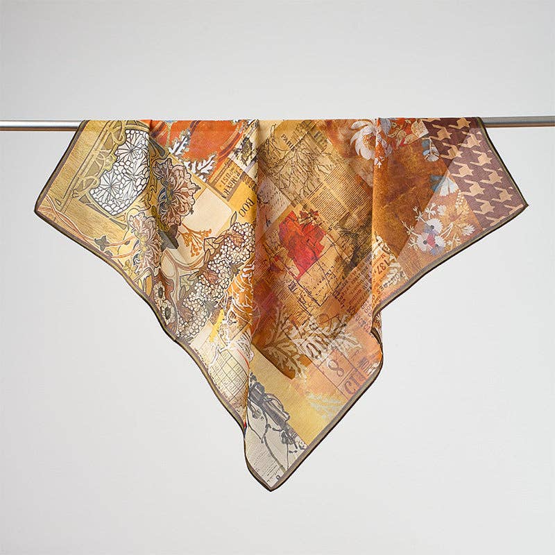 Marayn - Vendita all'ingrosso Sciarpa - Donna - Sciarpa in Misto Seta Leggera Primavera Estate Versatile78