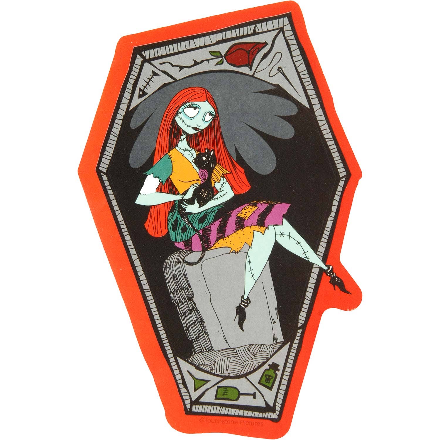 Rockabilia - Wholesale Sticker - Sally Cat Sticker0