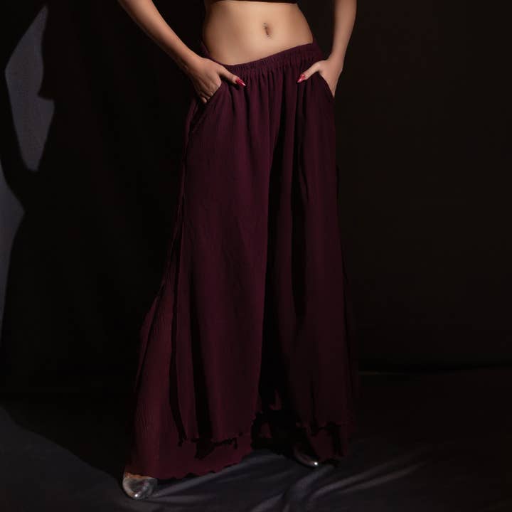 Burgundy Pant for wholesale by Longwayz