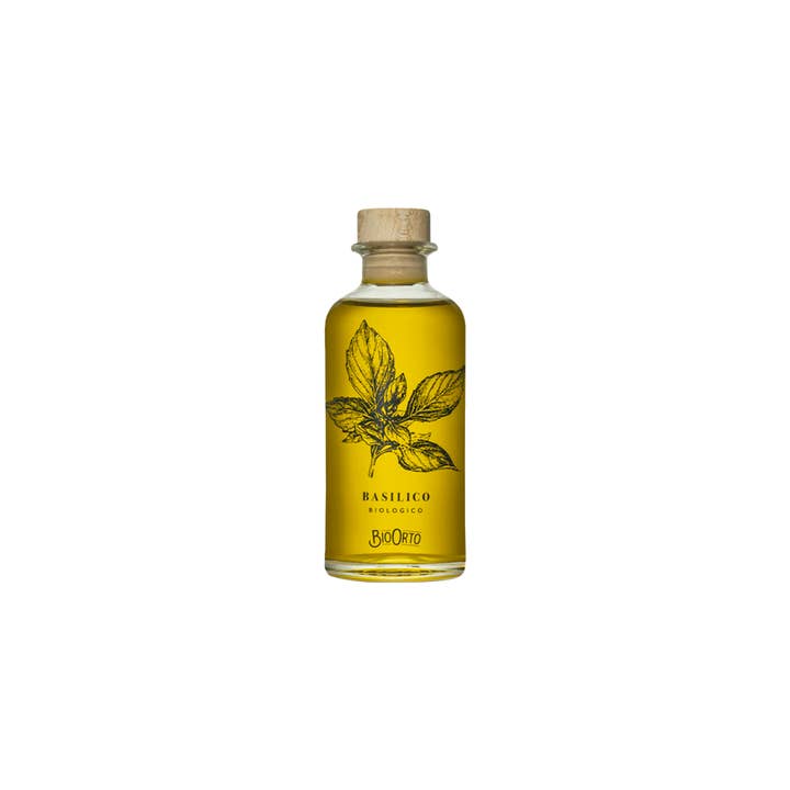 Bio Orto Società Cooperativa Agricola - Wholesale Olive Oil - Organic aromatic basil - 200ml1