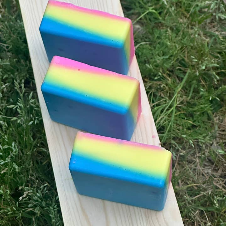 The Golden Yoni - Wholesale Bar Soap - Rainbow Body Bar