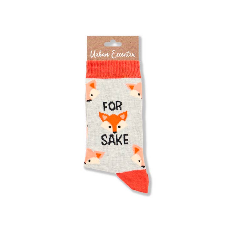Urban Eccentric – wholesale Socks – Unisex – Unisex For Fox Sake Socks1