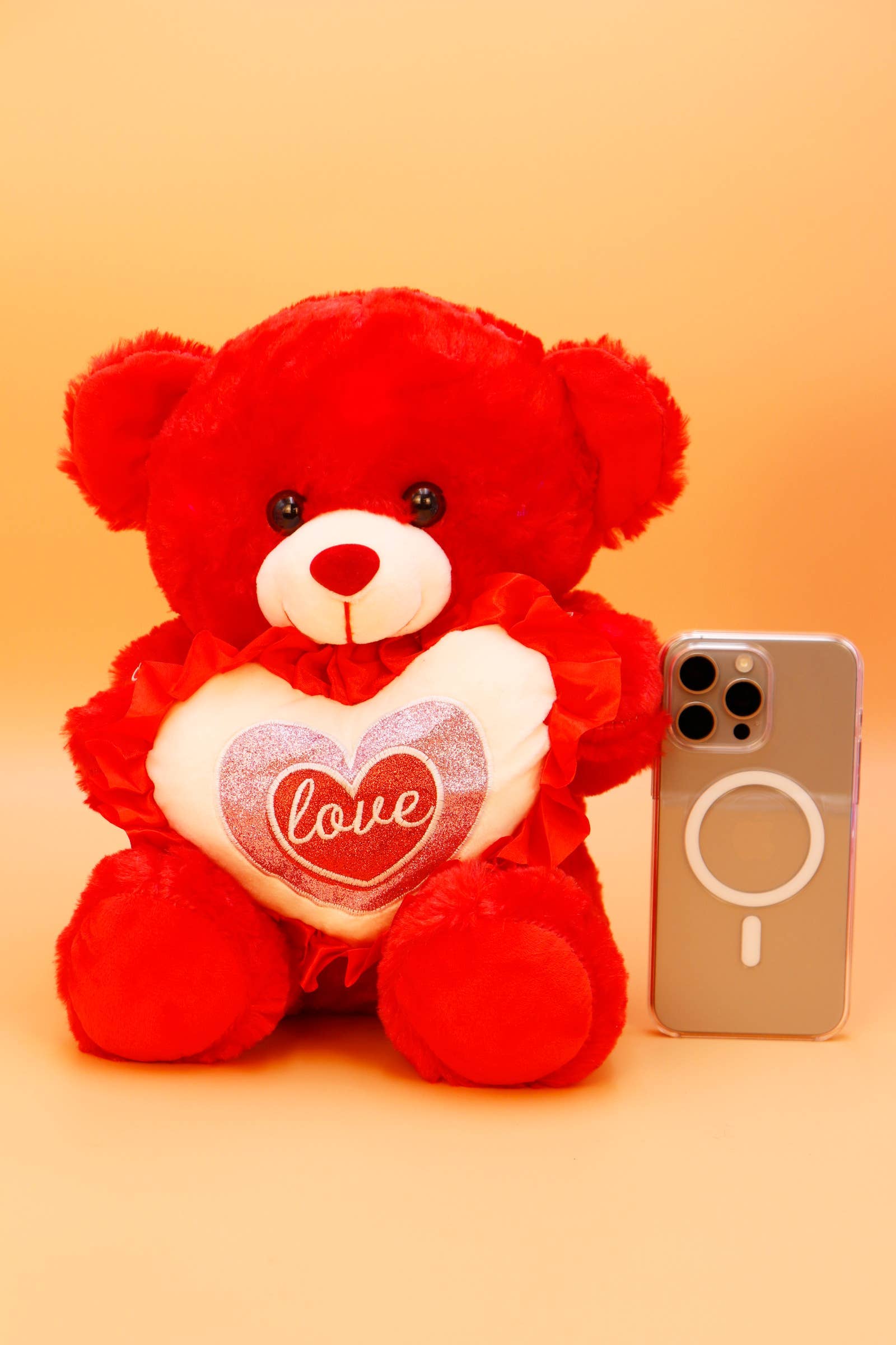 ASSORTITI Orsacchiotto Musicale Luminoso - 30 cm in vendita all'ingrosso su Faire1