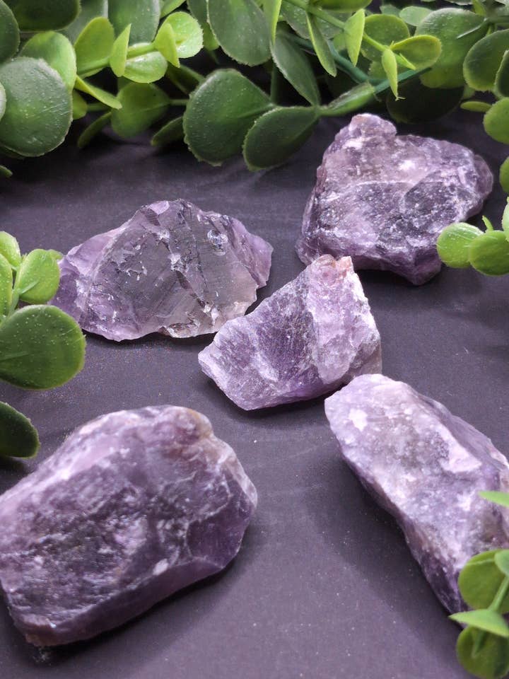 Canadian Rough Cut Amethyst for wholesale by Moonbeam Healing
