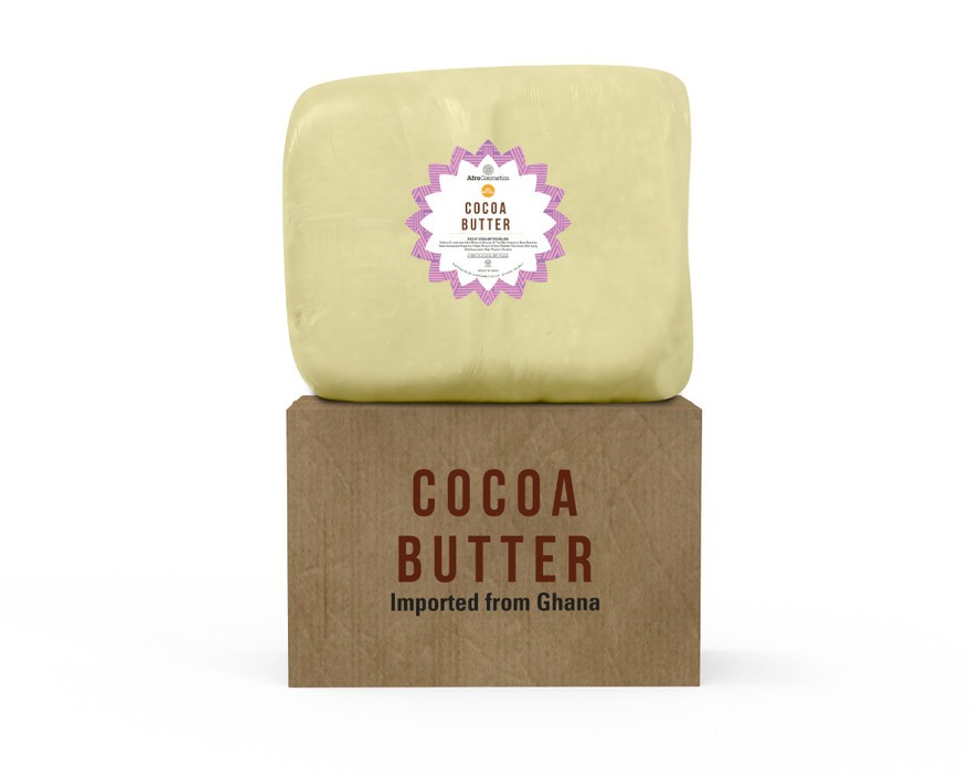 AfroCosmetics & Culture - Wholesale Body Balm/Butter - Cocoa Butter Unrefined Pure Natural Organic Cold Pressed3