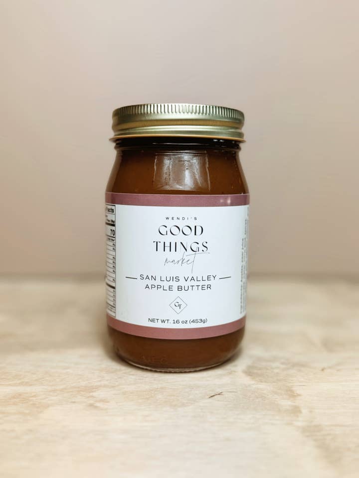 San Luis Valley Apple Butter for wholesale by Wendi’s Good Things Market