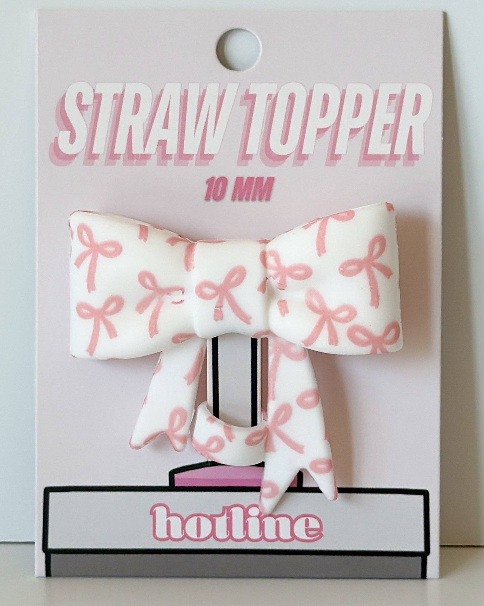 Shop Hotline - Wholesale Drink Topper - Large Bow Straw Toppers44