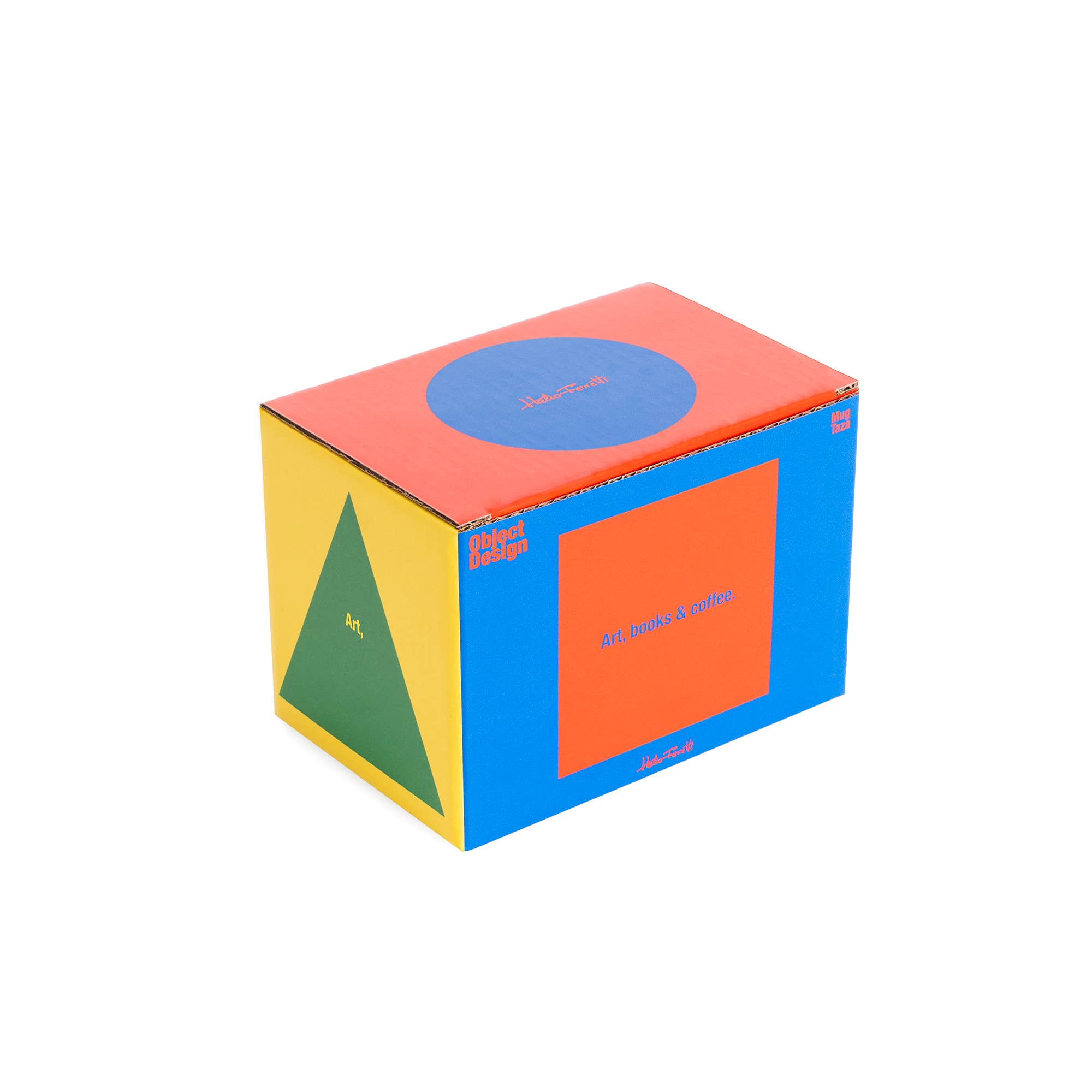 Helio Ferretti - Vendita all'ingrosso Tazza - Tazza rossa books&coffee HF3