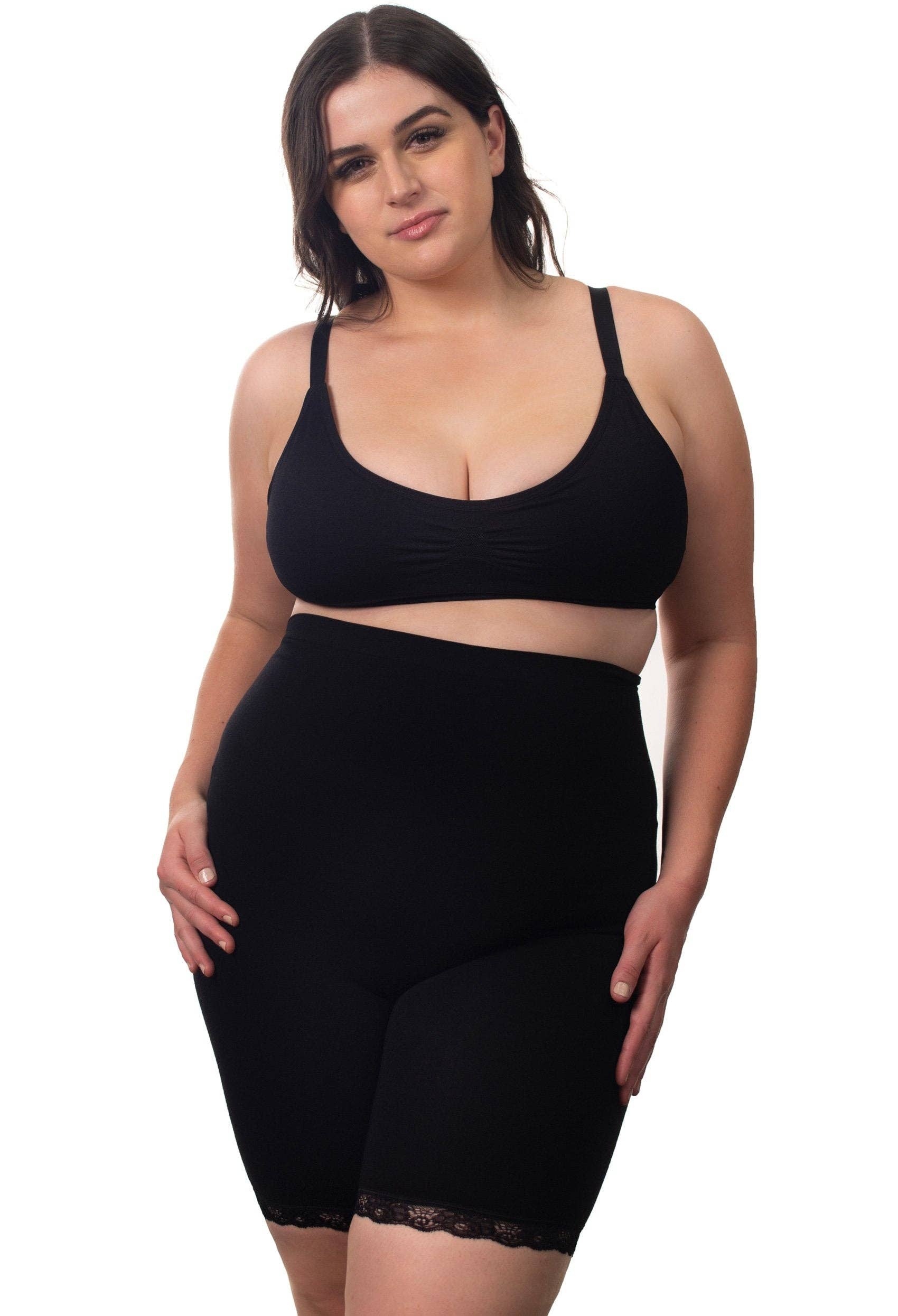 B Free AUSTRALIA - Wholesale Athletic Shorts - Women's - Anti Chafing High Rise Long Cotton Shorts18