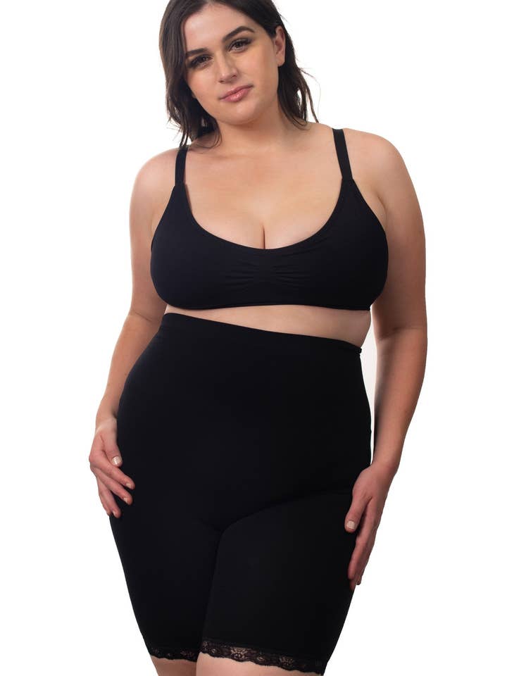 B Free AUSTRALIA - Wholesale Athletic Shorts - Women's - Anti Chafing High Rise Long Cotton Shorts18