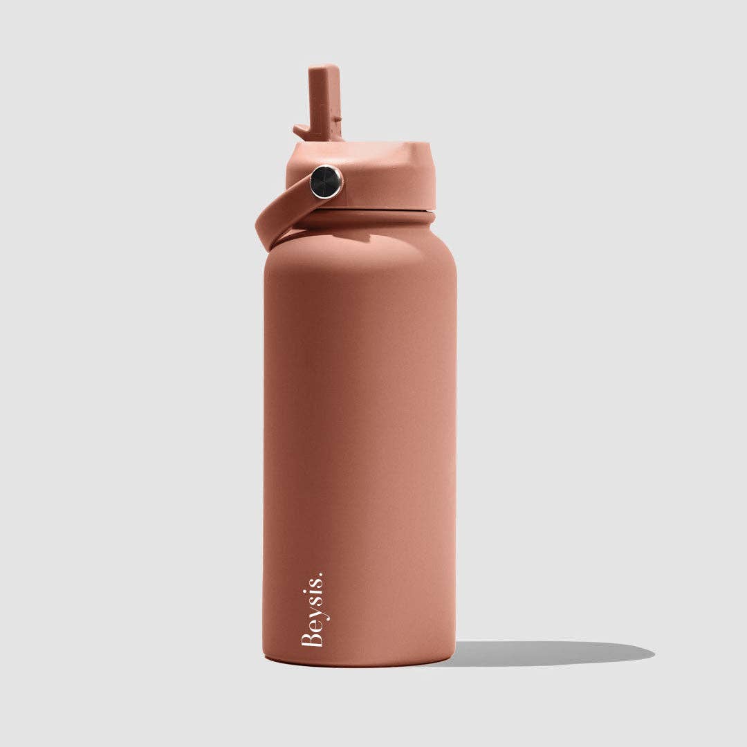 Beysis – wholesale Vattenflaska – 30,5 oz / 900 ml flaska med sugrör20