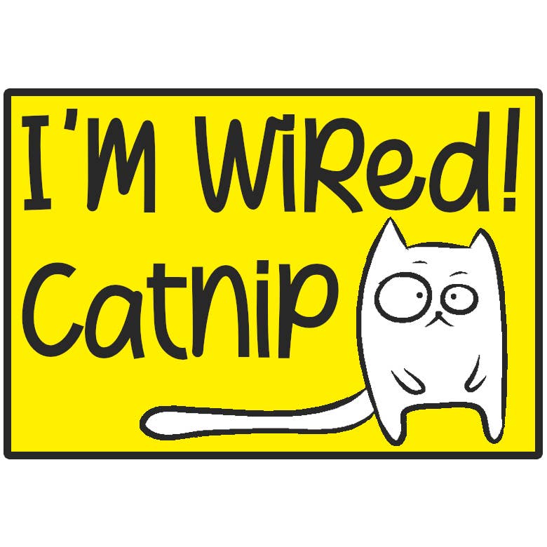 Real Pet Supplies – wholesale Catnip – I'm Wired Catnip Dried Leaves & Buds Mixture 14g / ½oz3