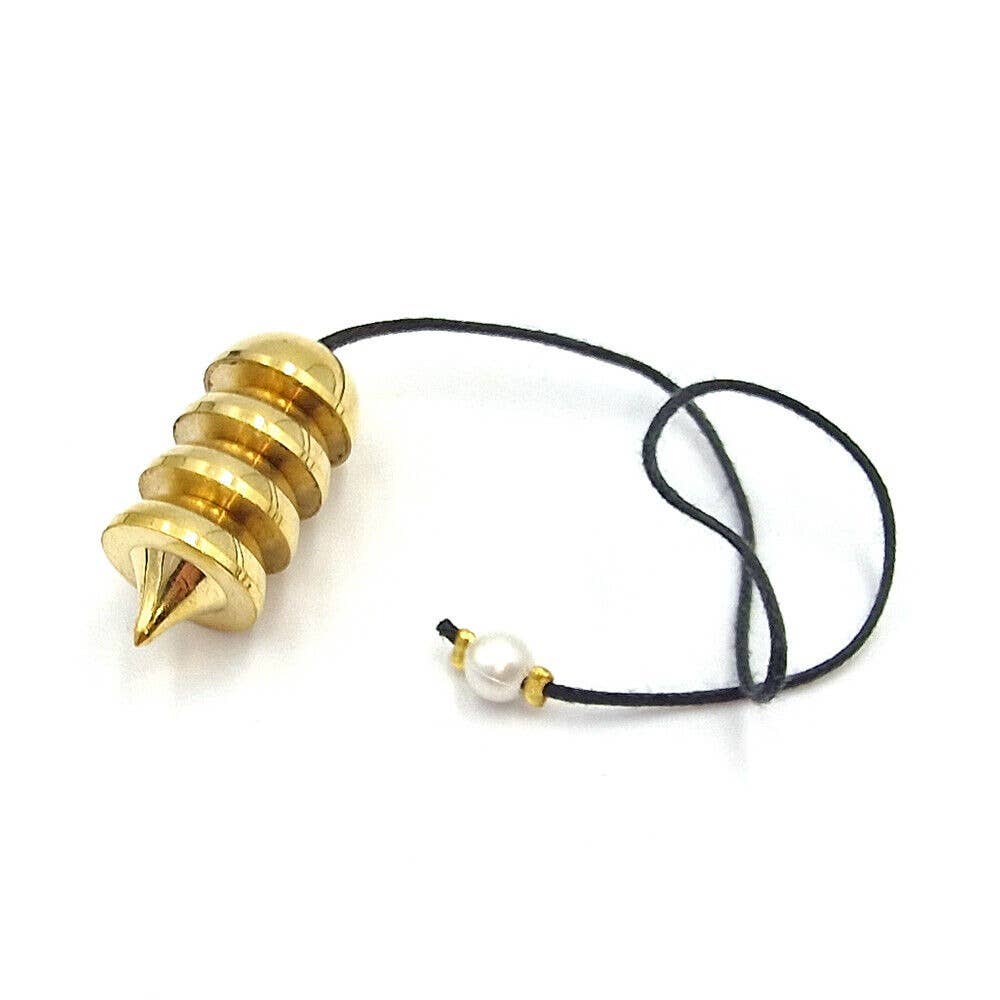 Shamans Crystal - Wholesale Meditation Supplies - Brass Pendulums, Brass Dowsing Pendulums with Gift Pouch23