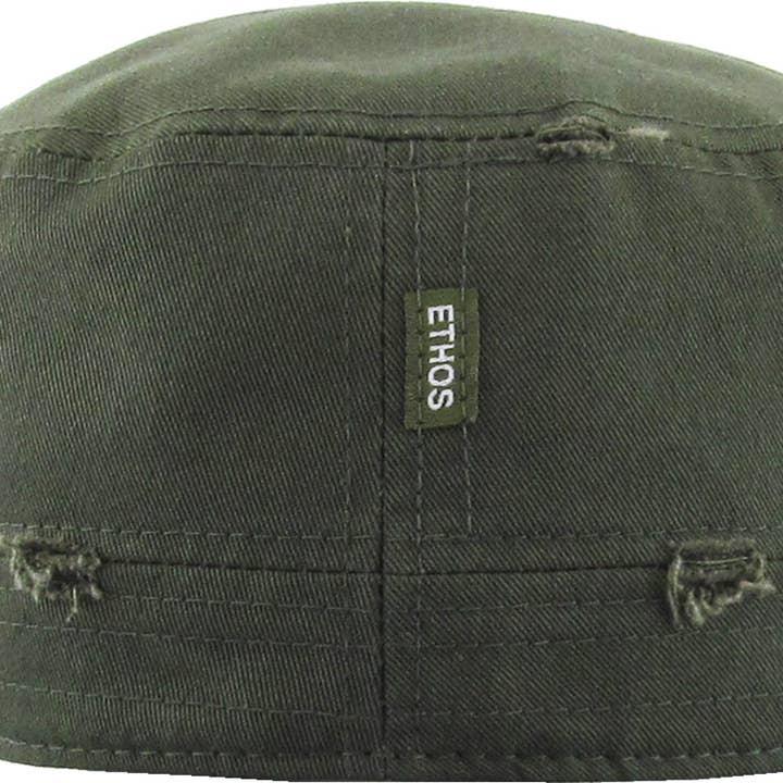 KBETHOS - Wholesale Baseball Cap - Unisex - Distressed Army Cadet (Fitted)26