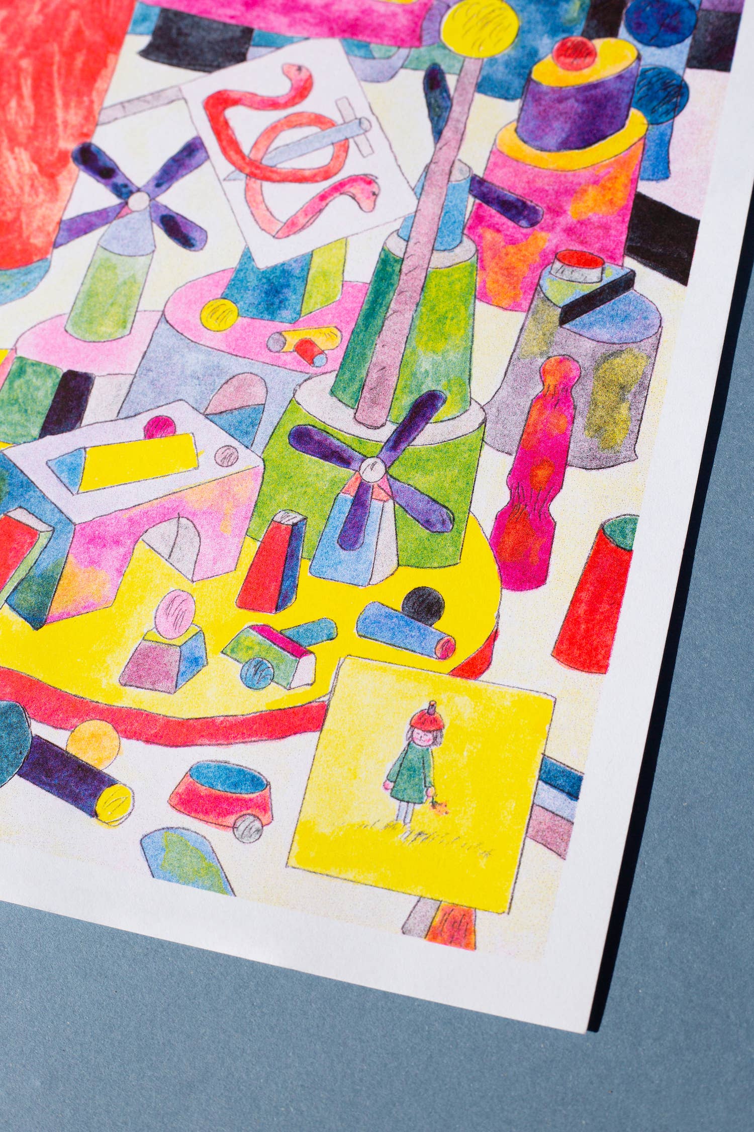 KIBLIND Atelier - Vendita all'ingrosso Stampa artistica - Locandina A3 - Miyazaki/Nausicaä - Antoine Eckart 3