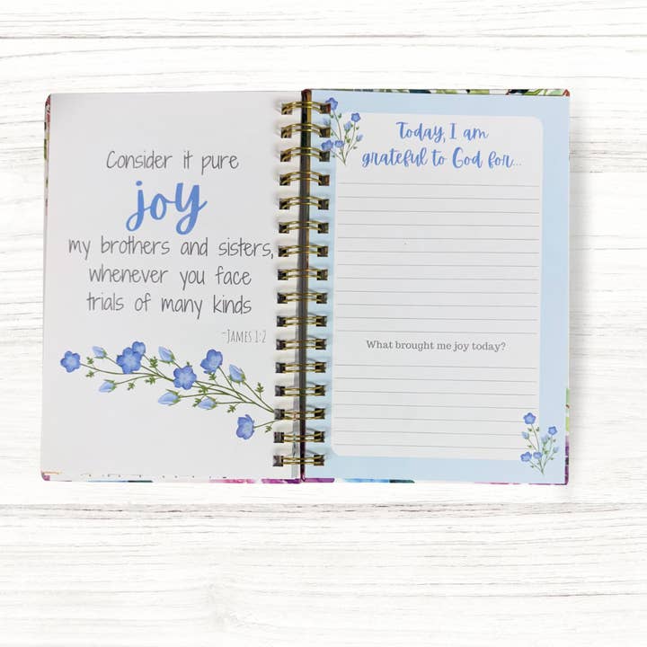 Joytime Ministries - Wholesale Journal/Diary - Watercolor Gratitude Journal3