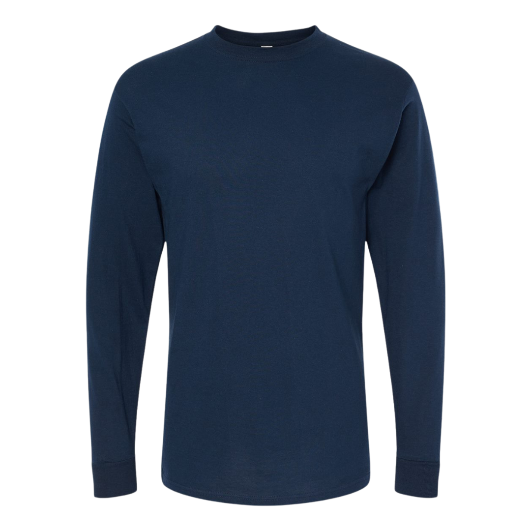 MYES BULK APPAREL - Wholesale T-Shirt - Men's - Unisex Long Sleeve Soft Touch T-Shirt | Cotton Blend11