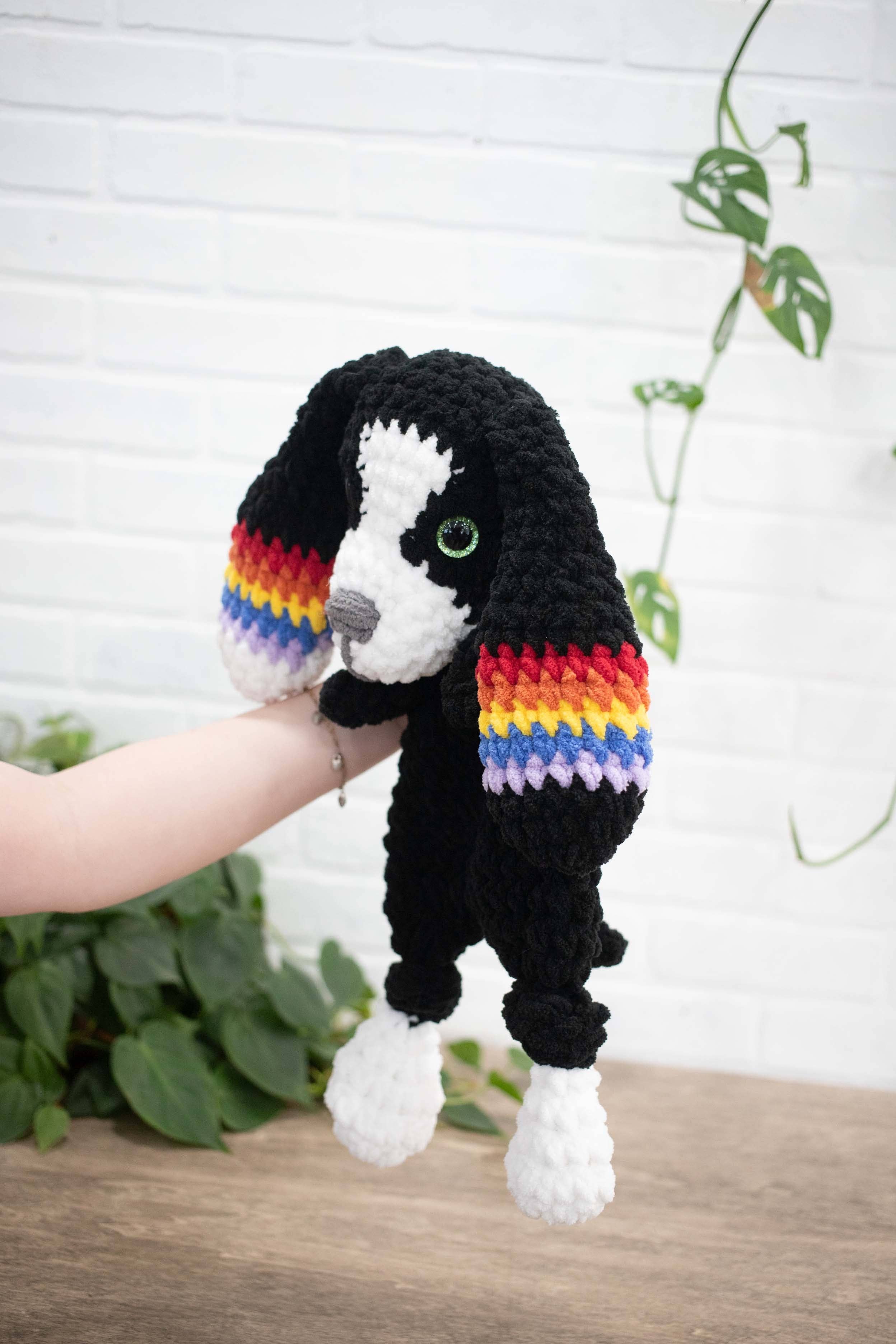 The McGarvey Workshop - Vente Peluche – enfant et bébé - Chiot Peluche, Animal en Crochet, Doudou Chiot6