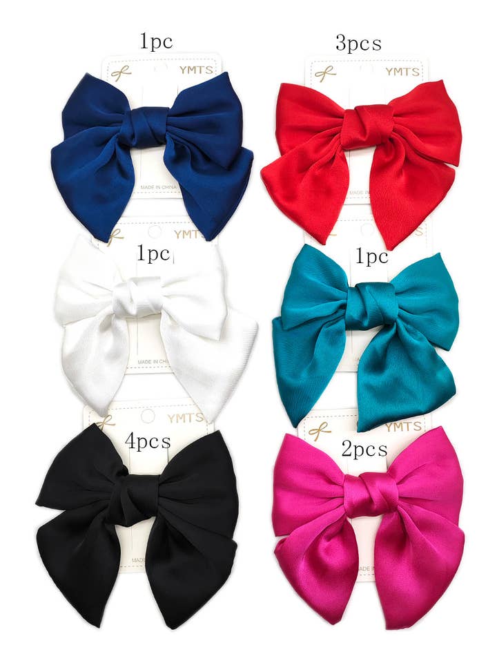 Women's Fashion Bow Hair Clips for wholesale by Lucylou Collection