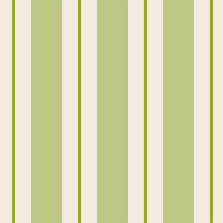 Green Awning Stripe Cocktail Napkin - Pack of 20 for wholesale by Hester & Cook - Stationery