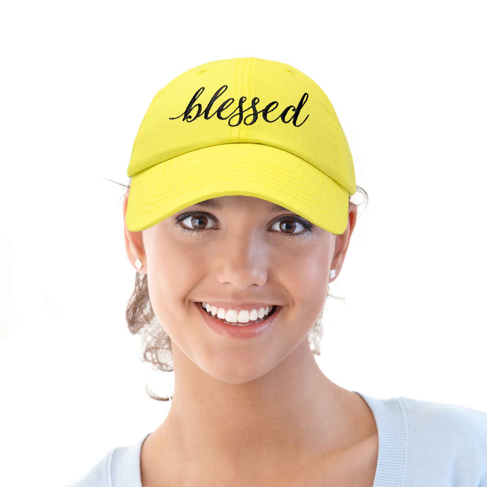 Dalix - Wholesale Baseball Cap - Women's - DALIX Blessed Women's Baseball Cap Soft Cotton Dad Hat105