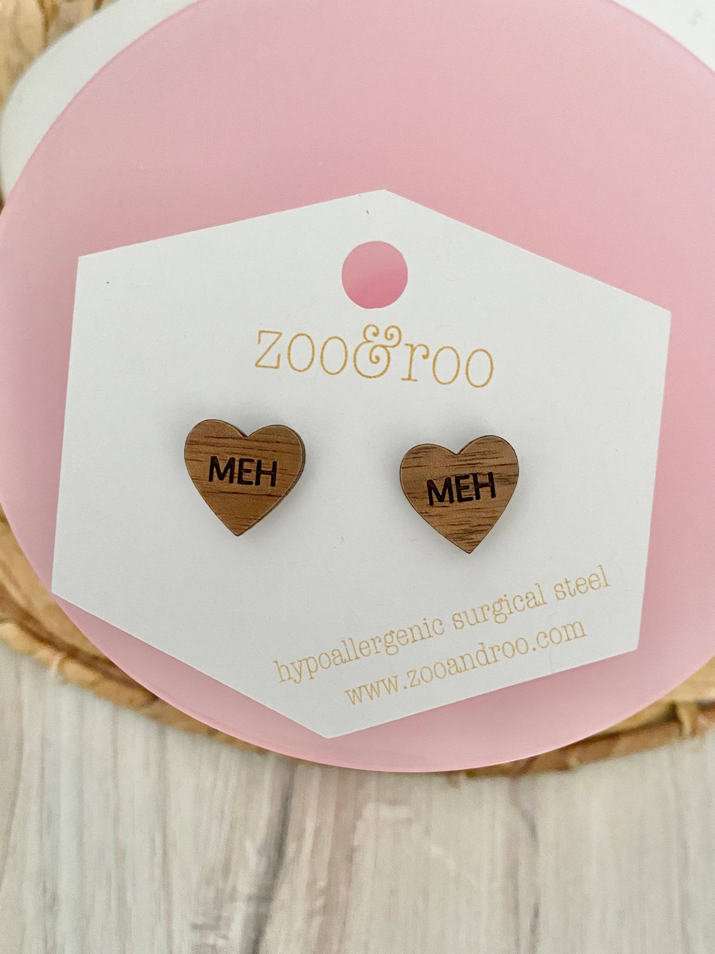 zoo&roo - Wholesale Jewelry Set - Set of 36 Conversation Heart Studs | Valentines Day earrings15