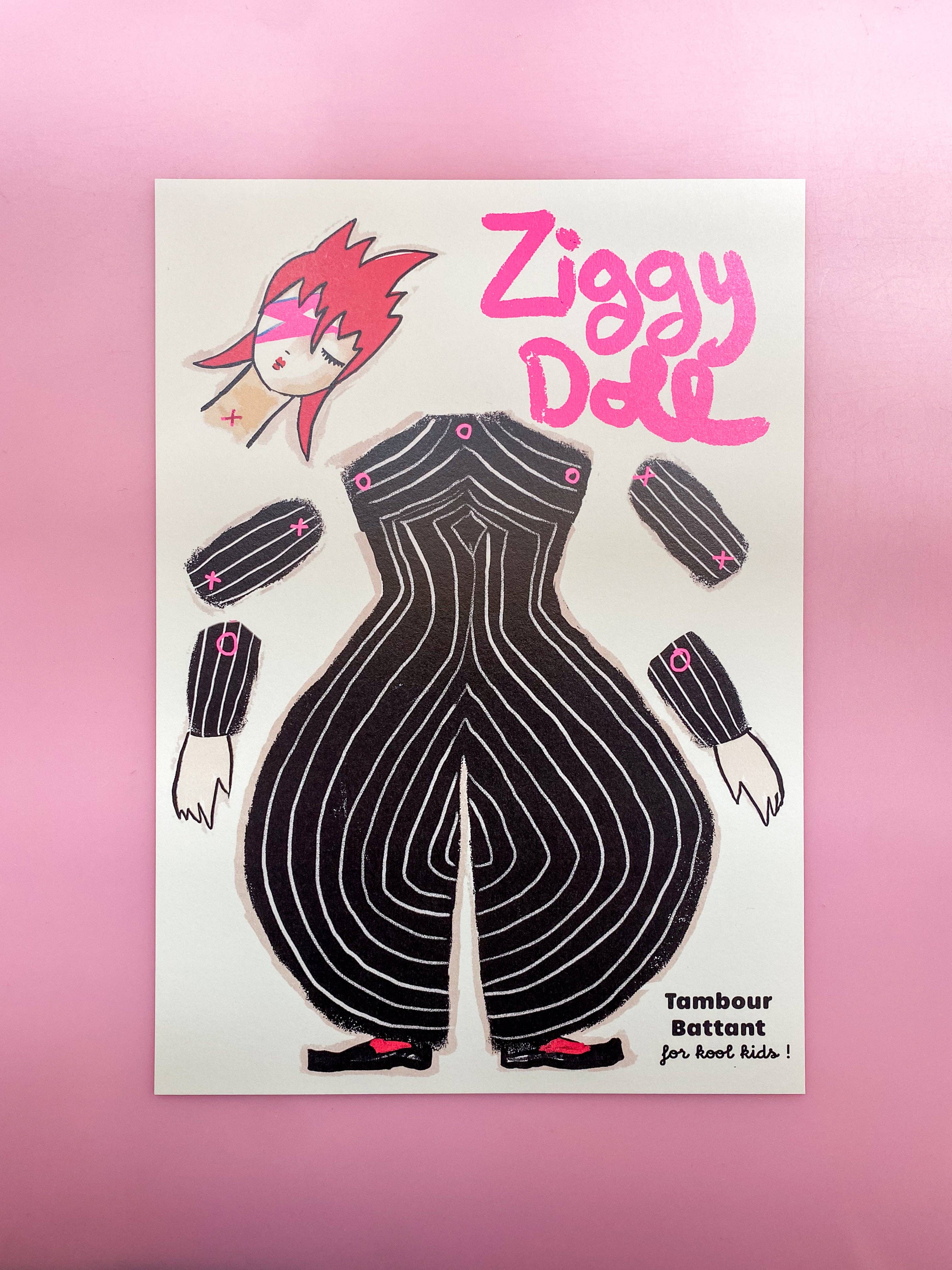 Tambour Battant - Wholesale DIY Craft Kit - Kids - Ziggy articulated figurine kit2