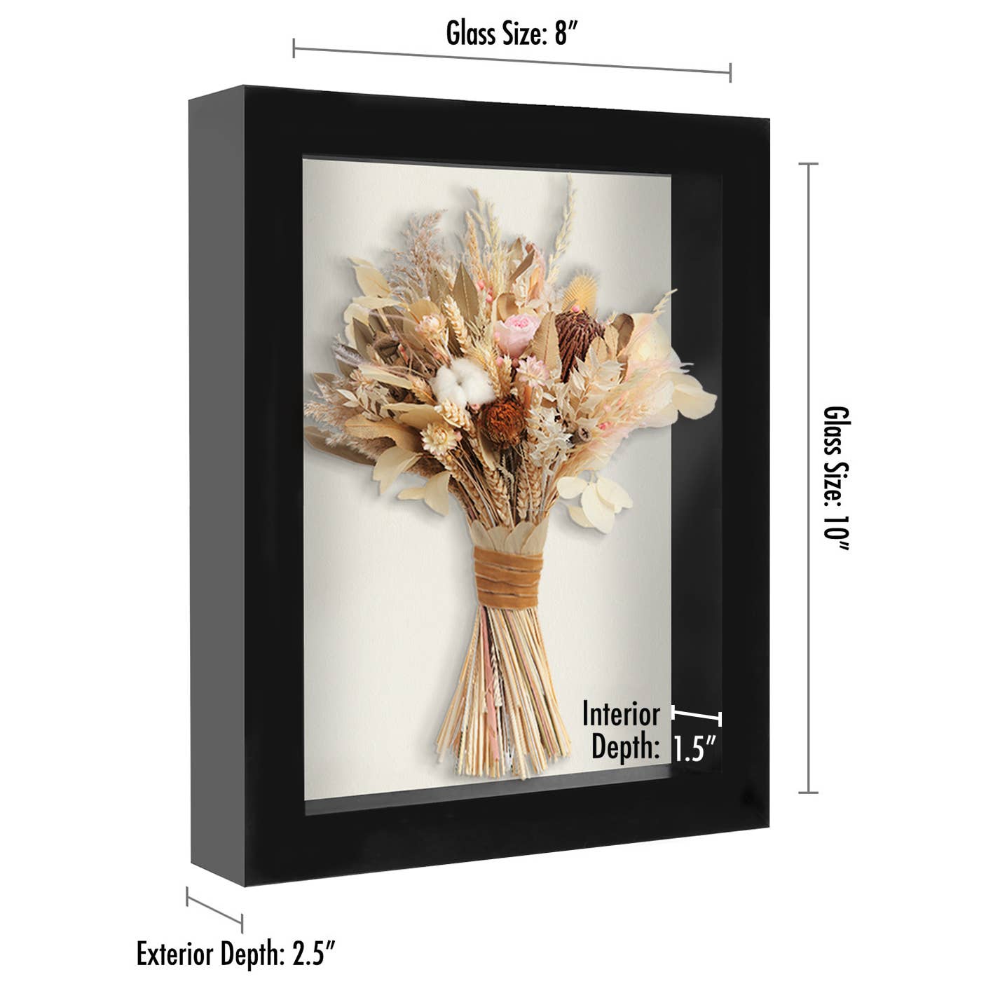 Americanflat - Wholesale Picture Frame - Americanflat Shadow Box Frame with Box Molding33
