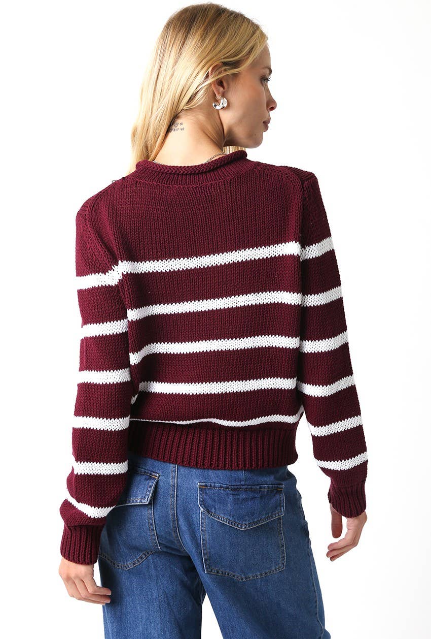 Olivaceous - Wholesale Knit Sweater - Women's - Leah Sweater5